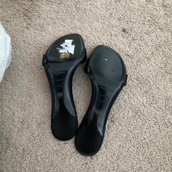 SAINT LAURENT Women's Simone Mule Sandals - Picture 9 of 10